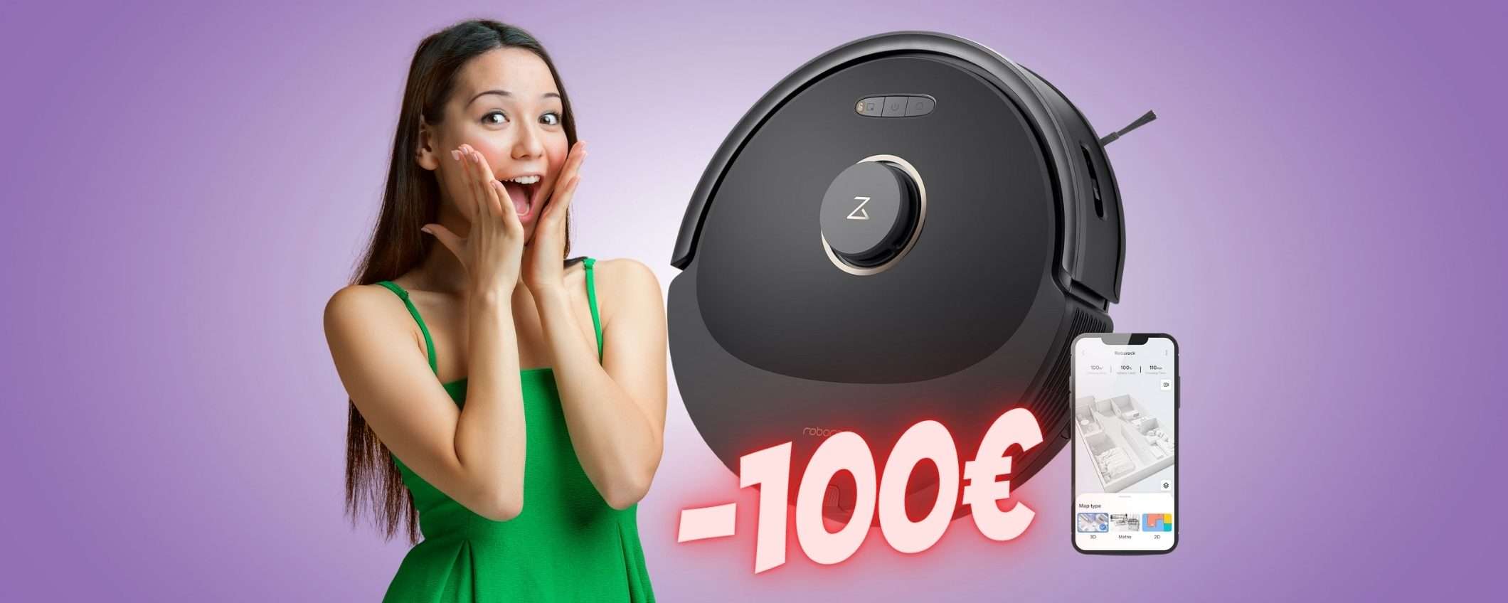 Roborock Q8 Max: robot aspirapolvere con MEGA SCONTO di 100€ Roborock Q8 Max: robot aspirapolvere con MEGA SCONTO di 100€