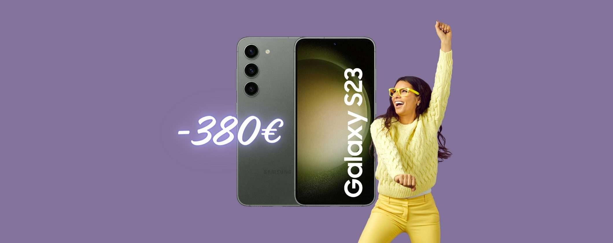 Samsung Galaxy S23: OFFERTA ESPLOSIVA su eBay a -380€