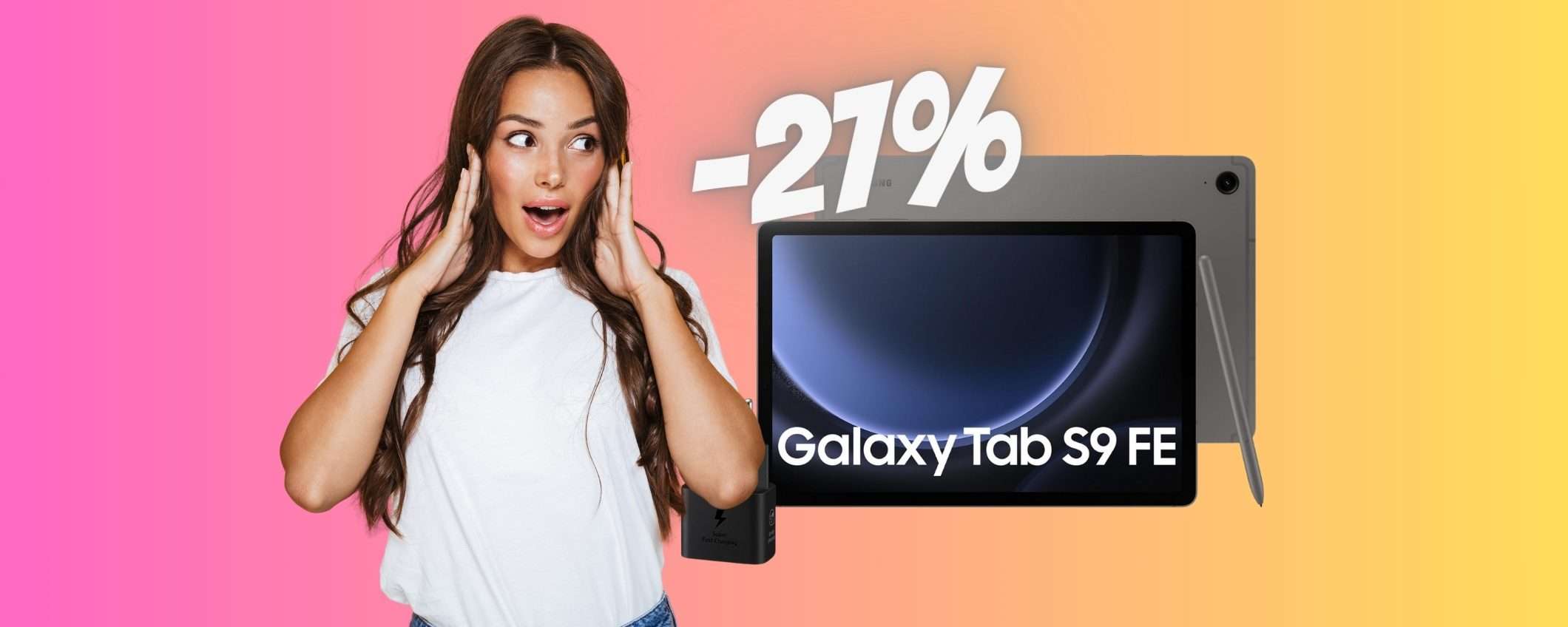 Samsung Galaxy Tab S9 FE a 150€ in MENO, grandissima OCCASIONE Samsung Galaxy Tab S9 FE a 150€ in MENO, grandissima OCCASIONE