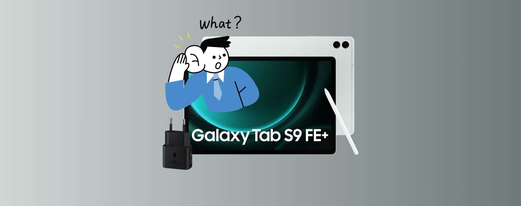 Samsung Galaxy Tab S9 FE+: l'economico ha ora 12 pollici ed è in PROMO
