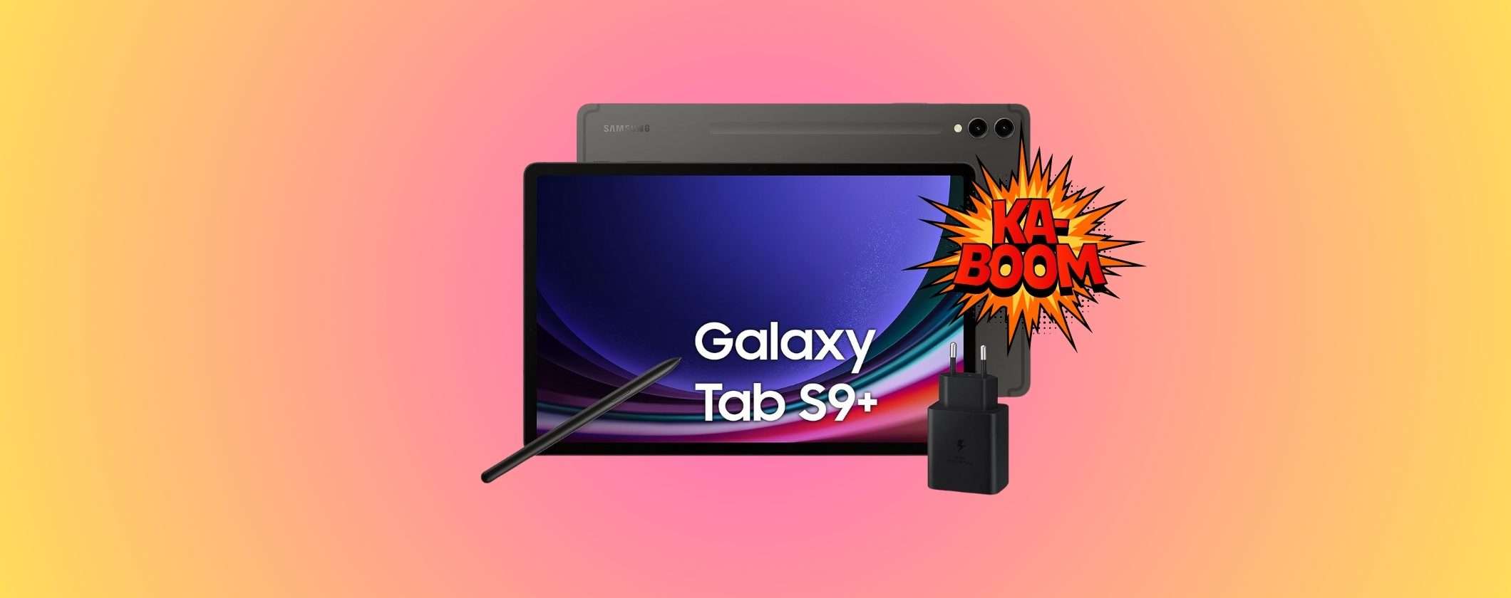 Samsung Galaxy Tab S9+: versione TOP a prezzo BASE su Amazon
