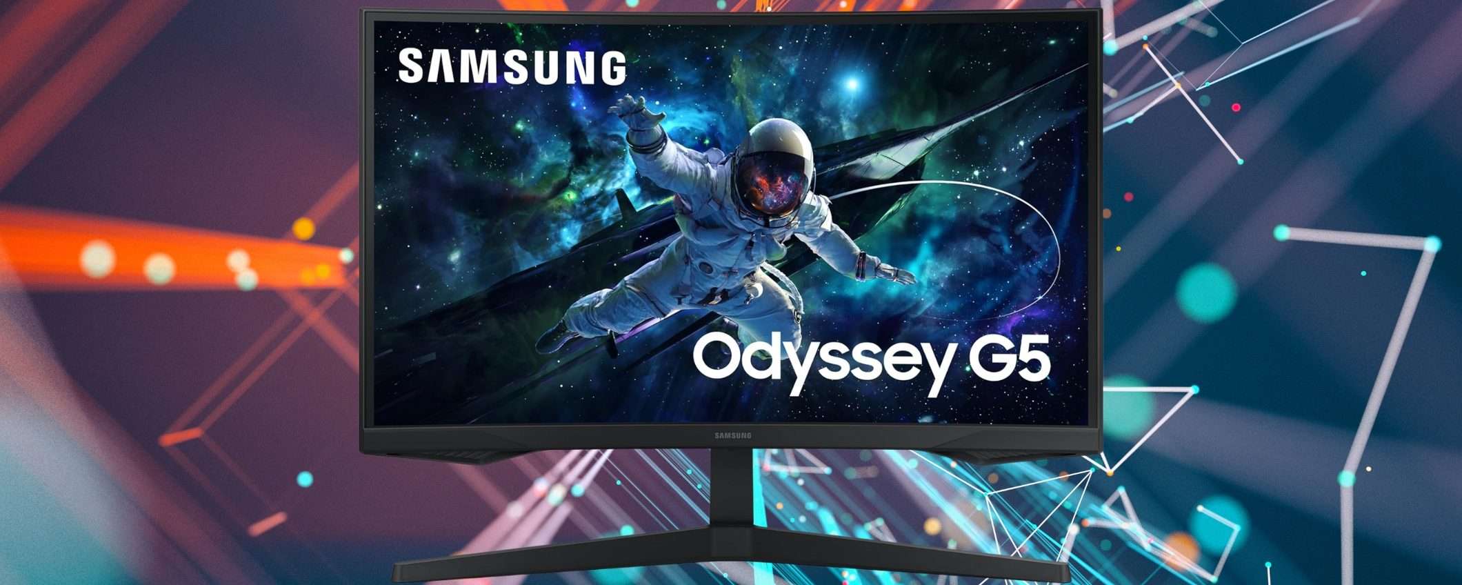 Samsung Odyssey G5 al MINIMO STORICO su Amazon (limitatissimo)