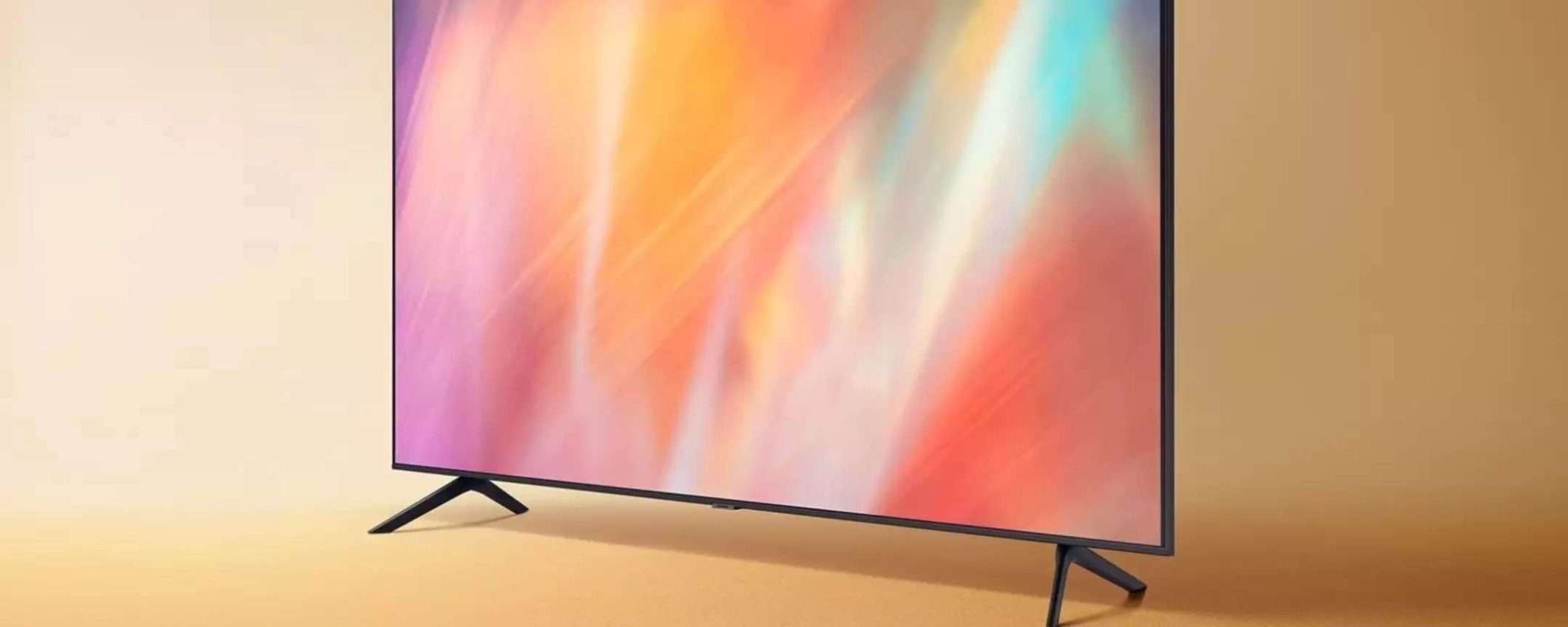 Smart TV 4K Samsung in offerta a 299€: è davvero IMPERDIBILE