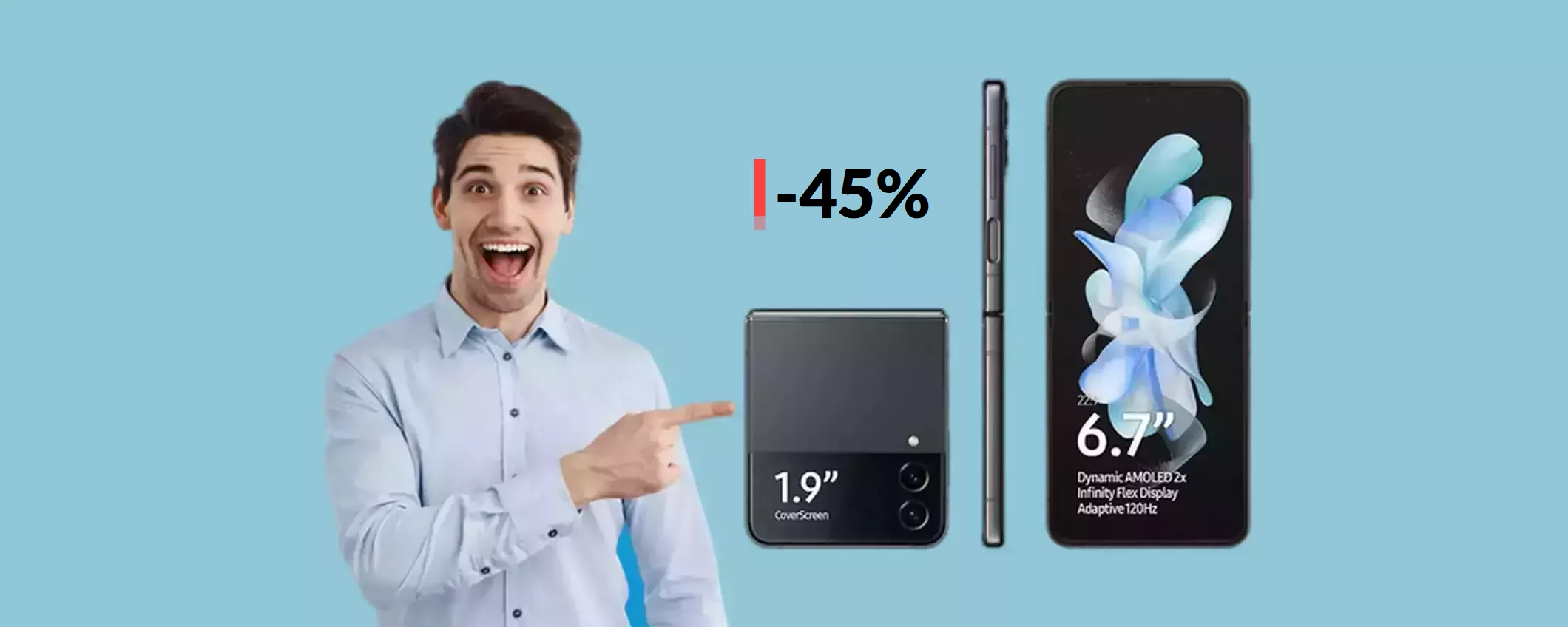 Samsung Galaxy Z Flip 4 5G: come averlo RISPARMIANDO 500€