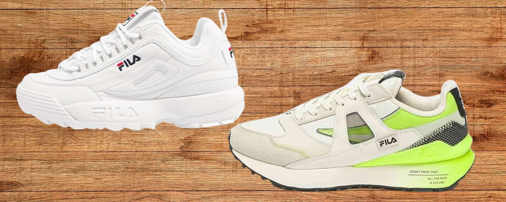Fila da 32€ su Amazon: scarpe uomo e donna in SVENDITA PIENA (fino a -50%)