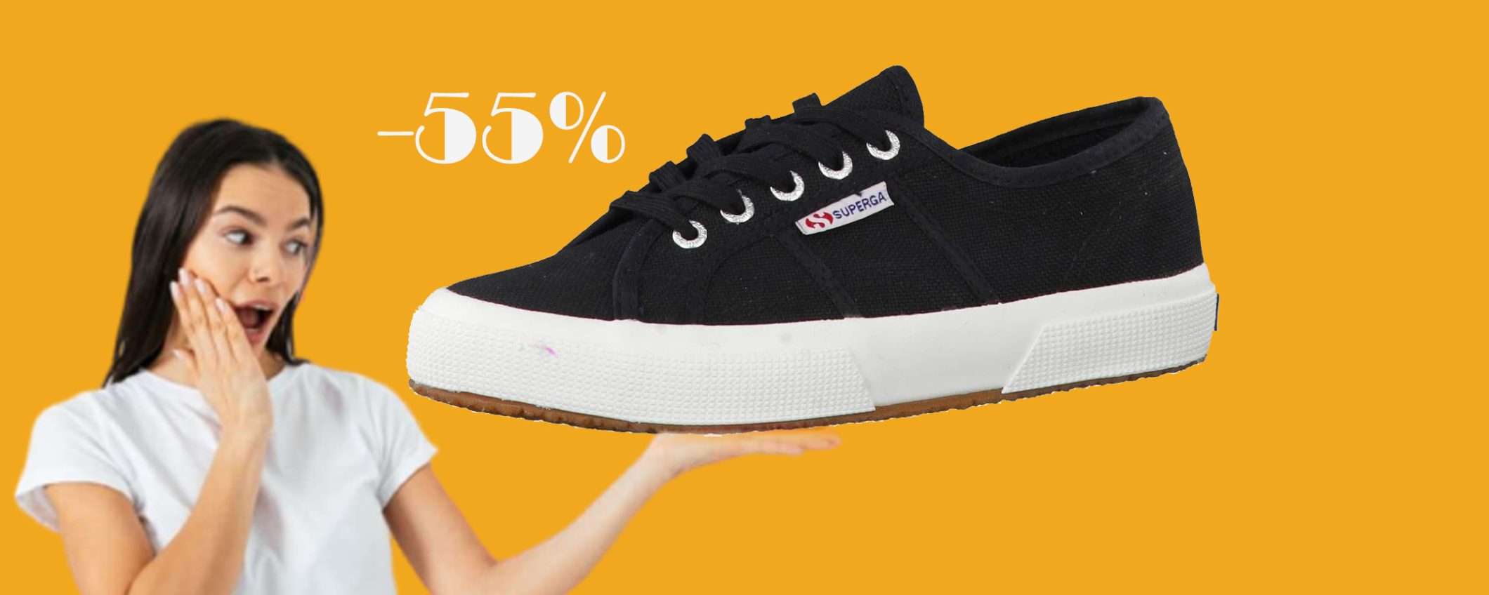 Scarpe Superga da donna: sconto BOMBA del 55% su Amazon Scarpe Superga da donna: sconto BOMBA del 55% su Amazon