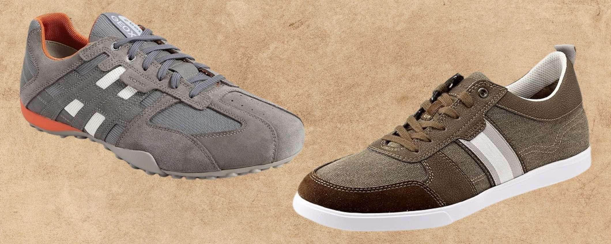 Geox da 31€, sconti fino al 57% su Amazon: il FUORITUTTO a tempo continua