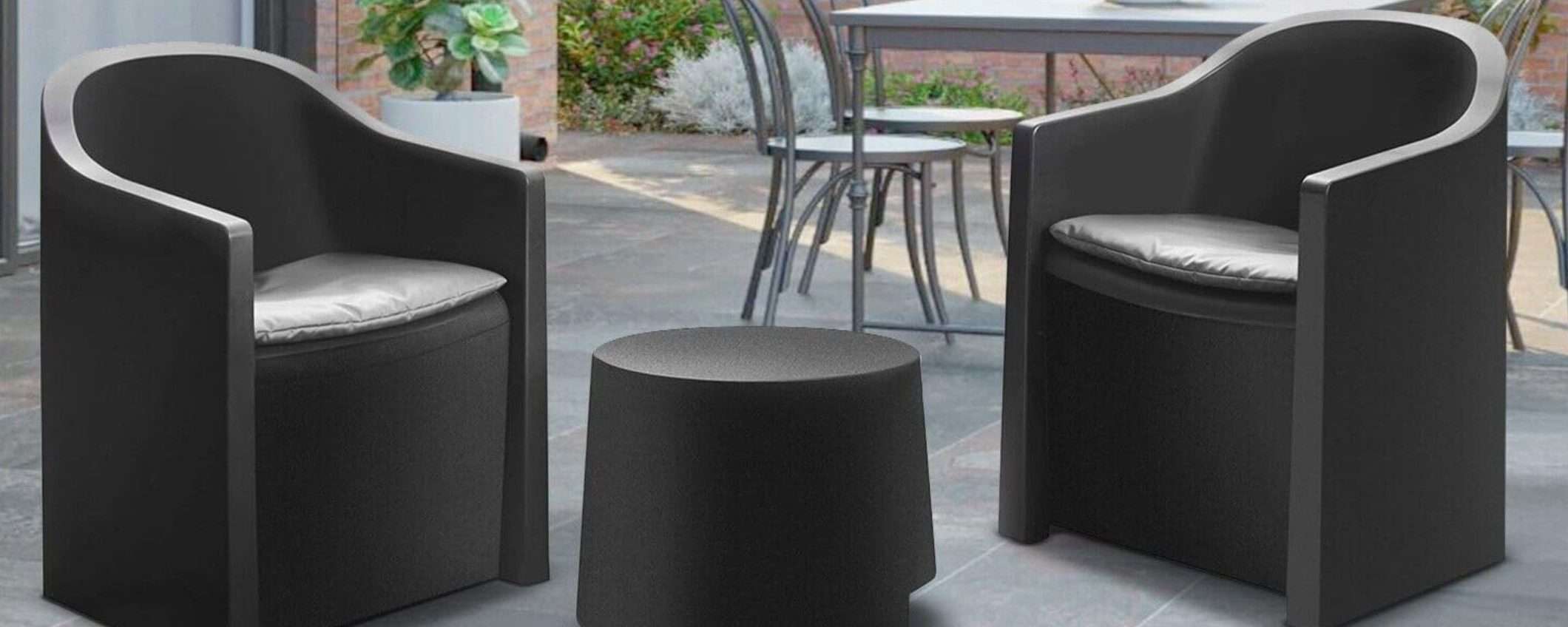 Set da giardino 2 poltrone e tavolino a prezzo STREPITOSO su Amazon (79€) Set da giardino 2 poltrone e tavolino a prezzo STREPITOSO su Amazon (79€)