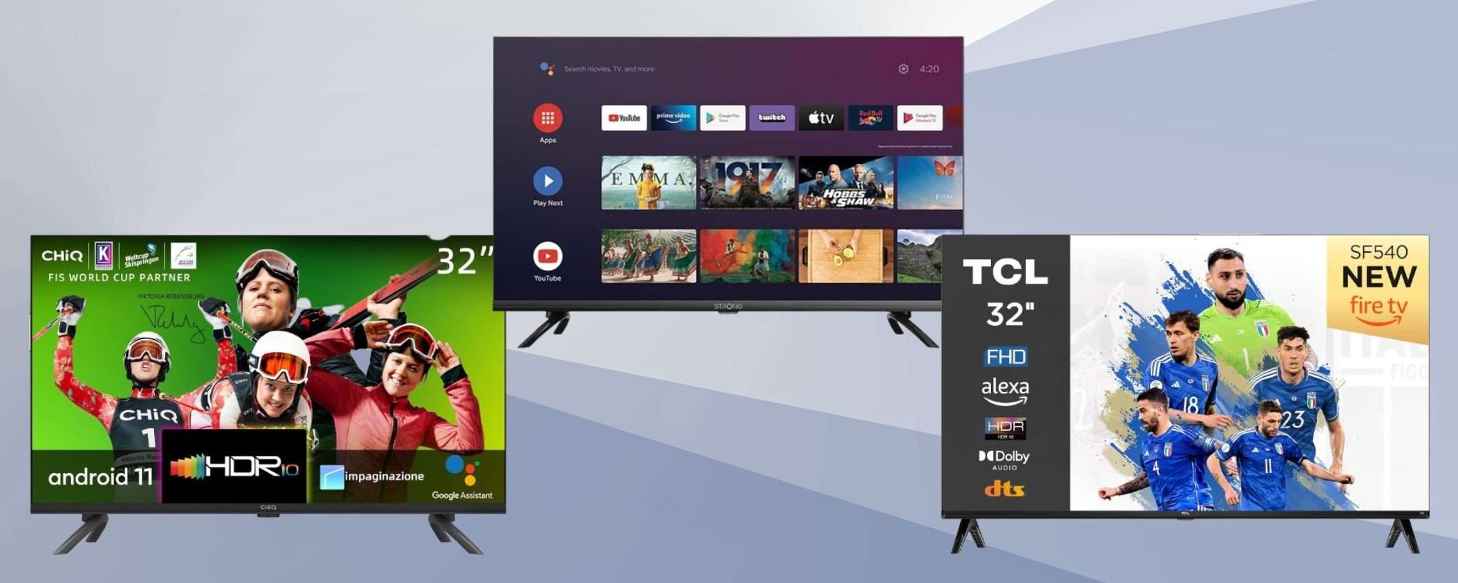 Ottime smart TV da 149€ a 179€: le MIGLIORI delle promo di primavera Amazon