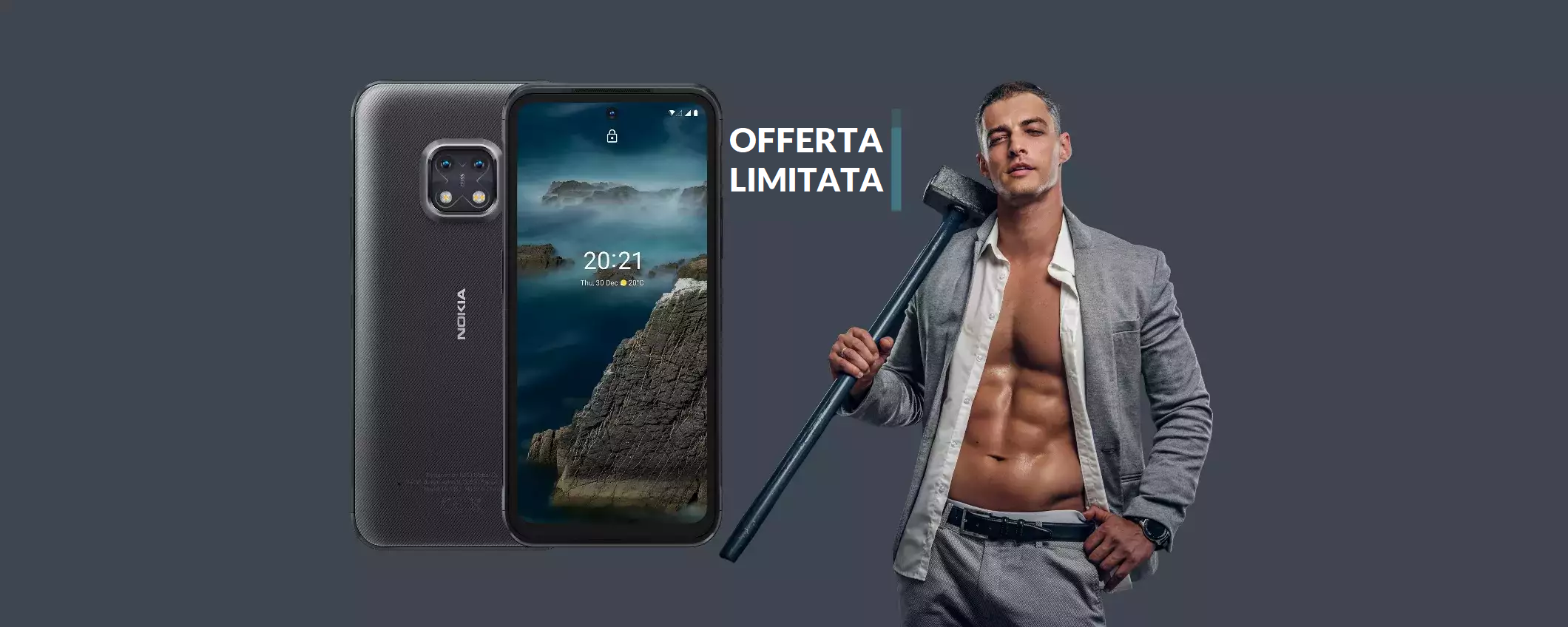 Nokia XR20 5G: nuovo minimo storico per lo smartphone immortale