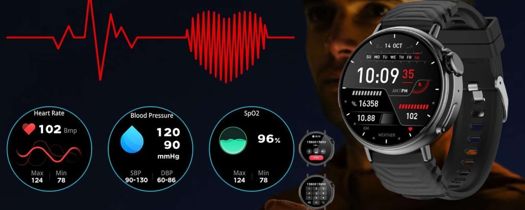 Questo smartwatch di design a 35€ è STREPITOSO: salute, sport e notifiche