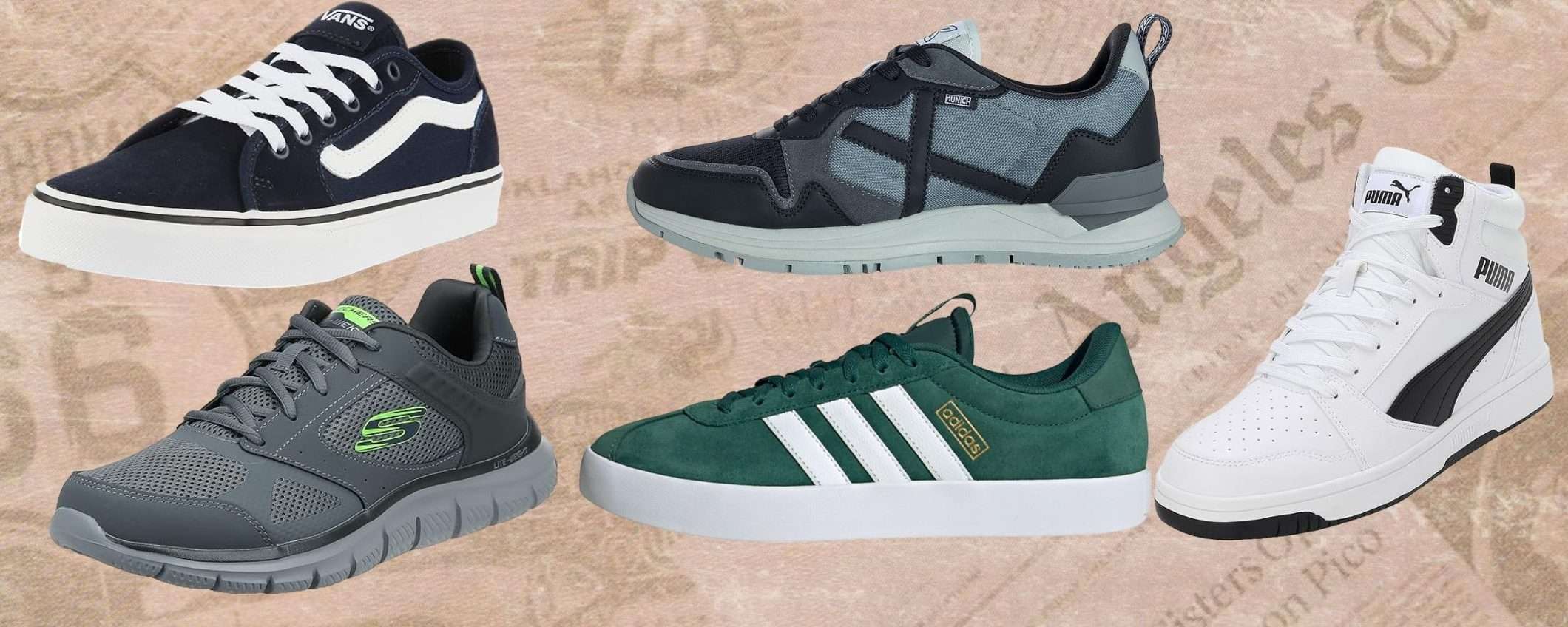 Globo NON REGGE Amazon: Adidas, Skechers, Geox, Nike e altri SCONTATISSIMI