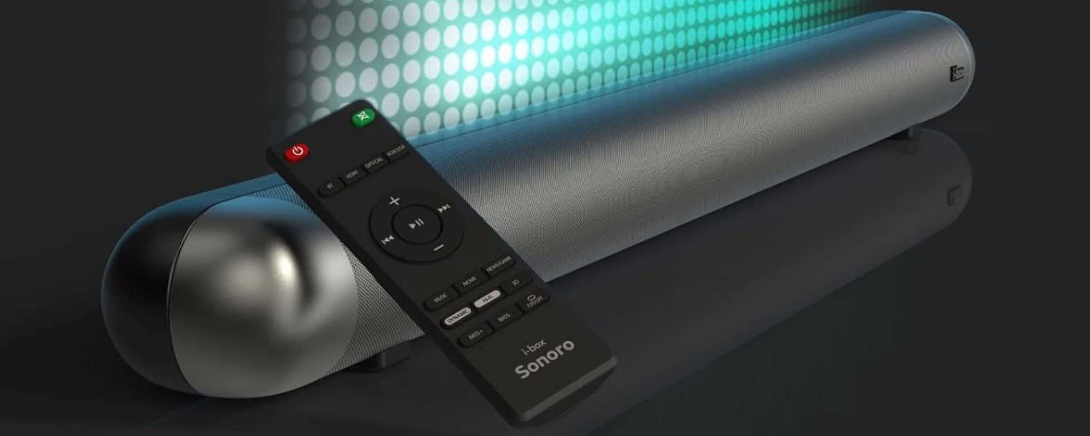 Strepitosa soundbar 5 in 1 a 49€: volume ALTISSIMO, prezzo RIDICOLO (-45%) Strepitosa soundbar 5 in 1 a 49€: volume ALTISSIMO, prezzo RIDICOLO (-45%)