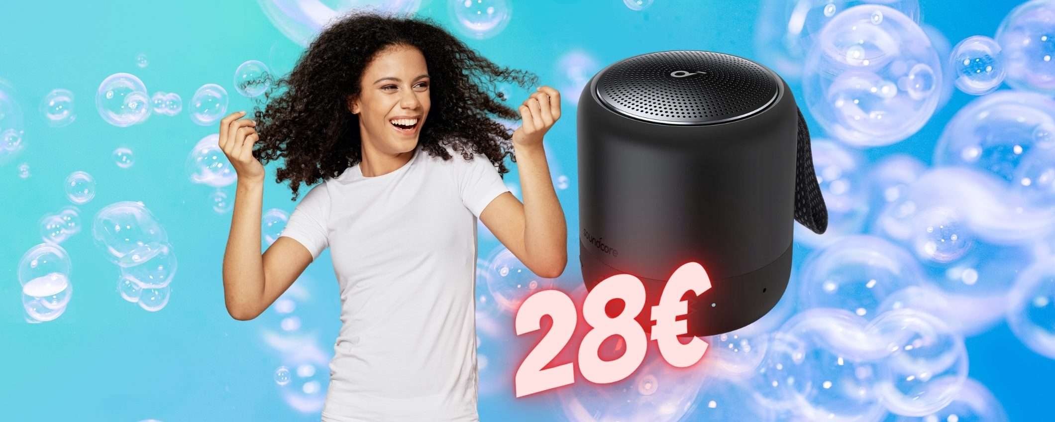 Speaker Bluetooth portatile Soundcore Mini 3: POTENTE ed ECONOMICO Speaker Bluetooth portatile Soundcore Mini 3: POTENTE ed ECONOMICO