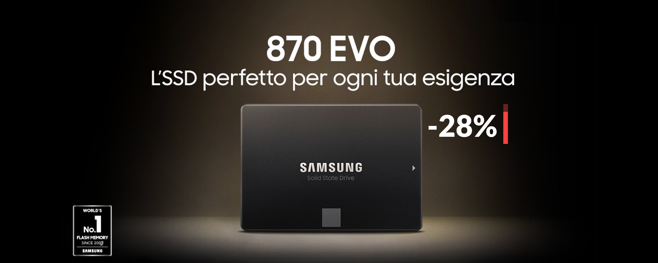 SSD Samsung 4TB: il MAXI SCONTO è ormai agli sgoccioli (-122€) SSD Samsung 4TB: il MAXI SCONTO è ormai agli sgoccioli (-122€)