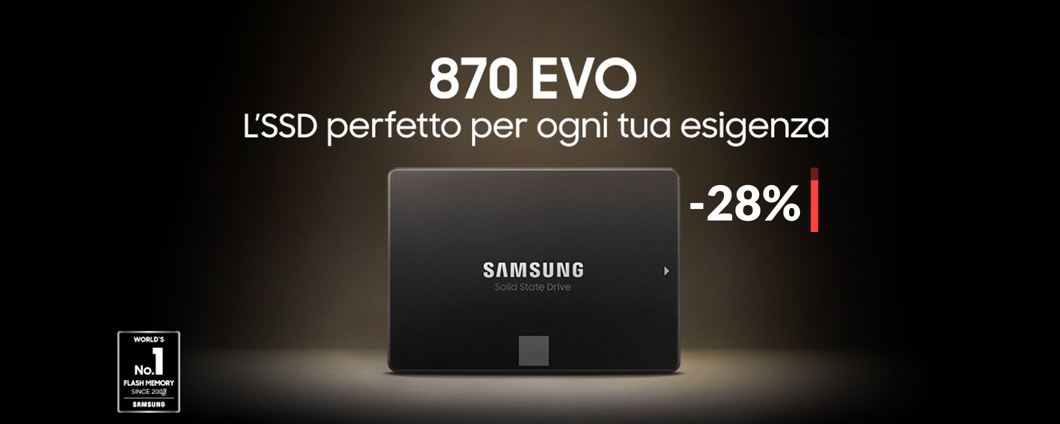 SSD Samsung 4TB: il MAXI SCONTO è ormai agli sgoccioli (-122€)