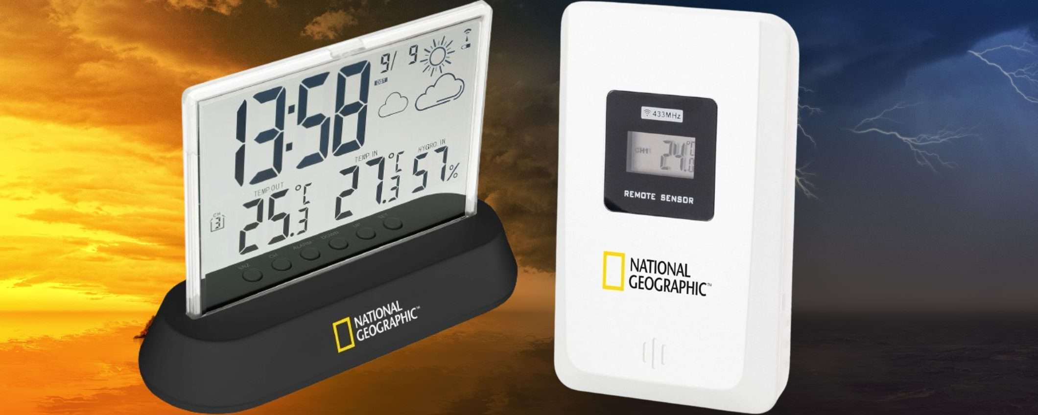 La stazione meteo di National Geographic è PAZZESCA e costa NIENTE (25€) La stazione meteo di National Geographic è PAZZESCA e costa NIENTE (25€)