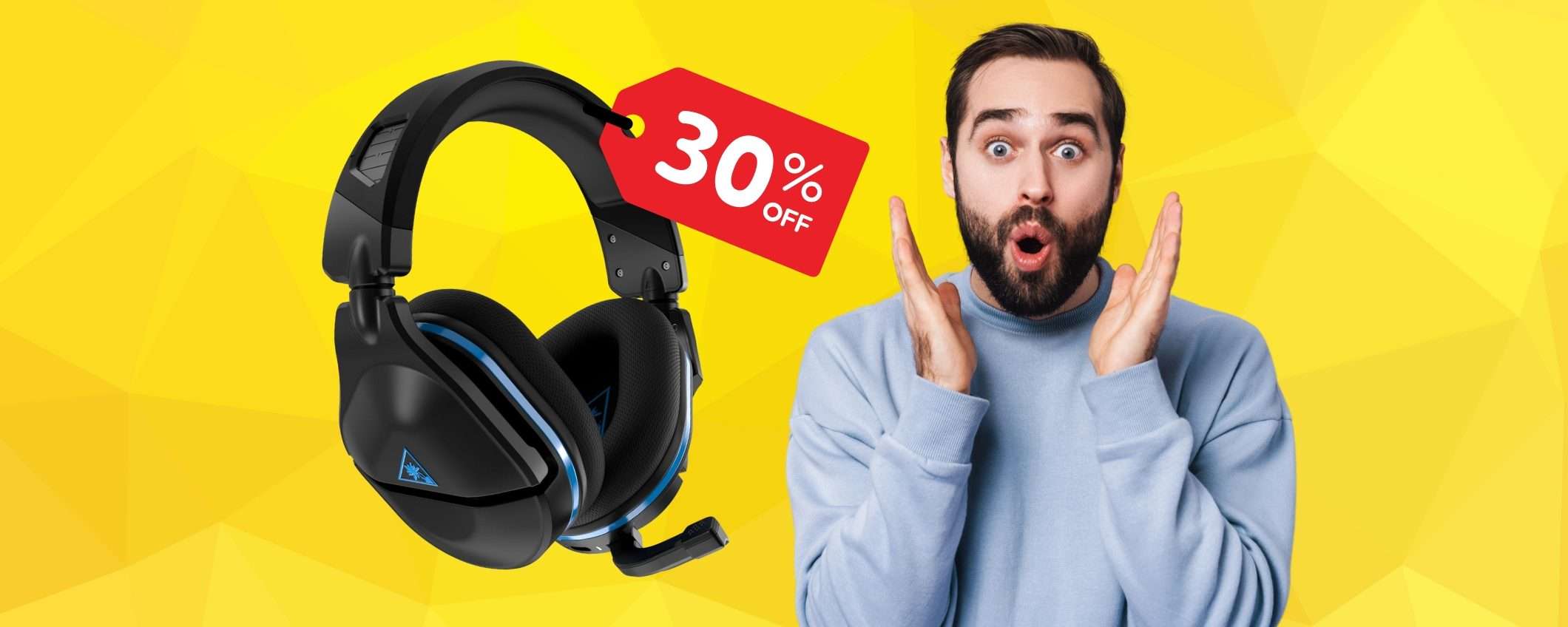 SUPER SCONTO del 30% per le mitiche Turtle Beach Stealth 600 Gen2 SUPER SCONTO del 30% per le mitiche Turtle Beach Stealth 600 Gen2