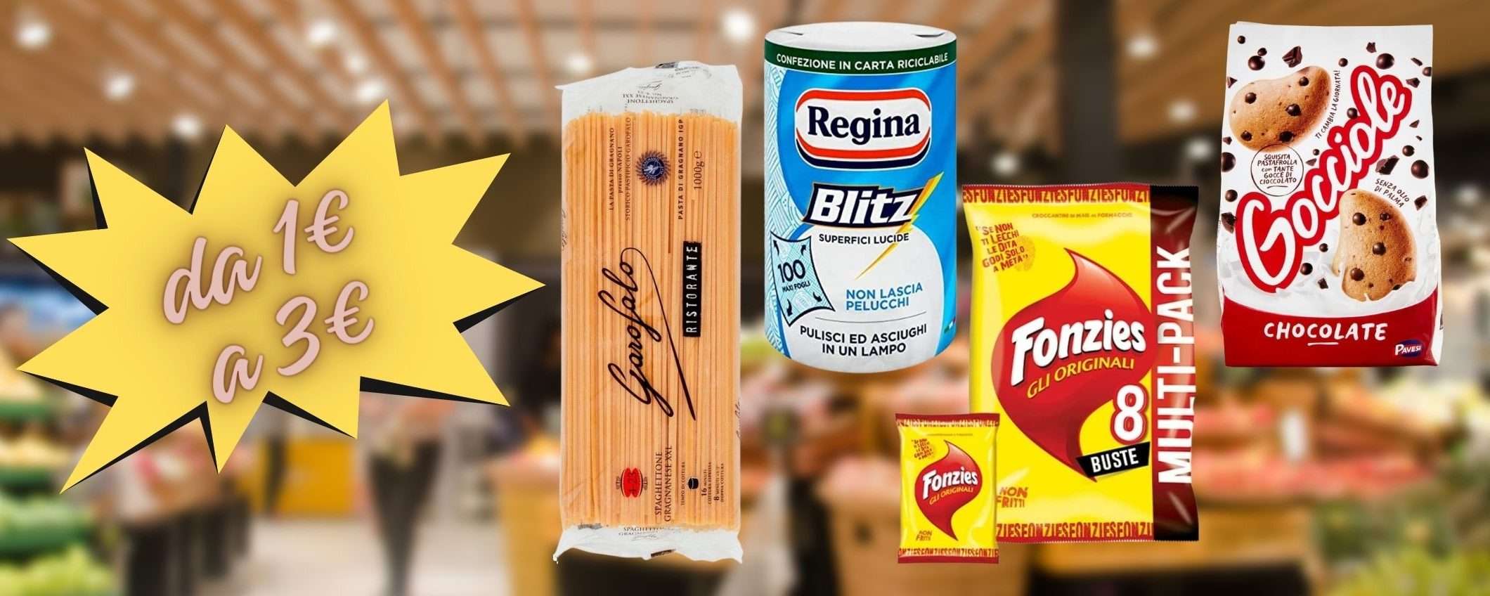 Spesa RIEMPI CARRELLO nel supermercato Amazon: tutto da meno di 1€ a 3€