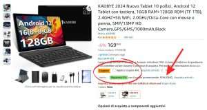 tablet-10-pollici-android-12-128gb-triplo-sconto-coupon
