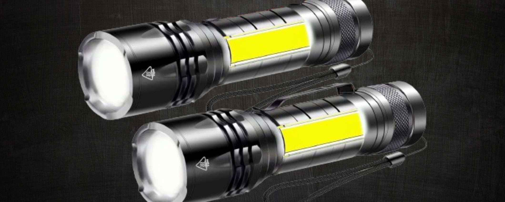 Torcia 2000 lumen a 4,88€ su Amazon: prezzo RIDICOLO in promo scorta Torcia 2000 lumen a 4,88€ su Amazon: prezzo RIDICOLO in promo scorta