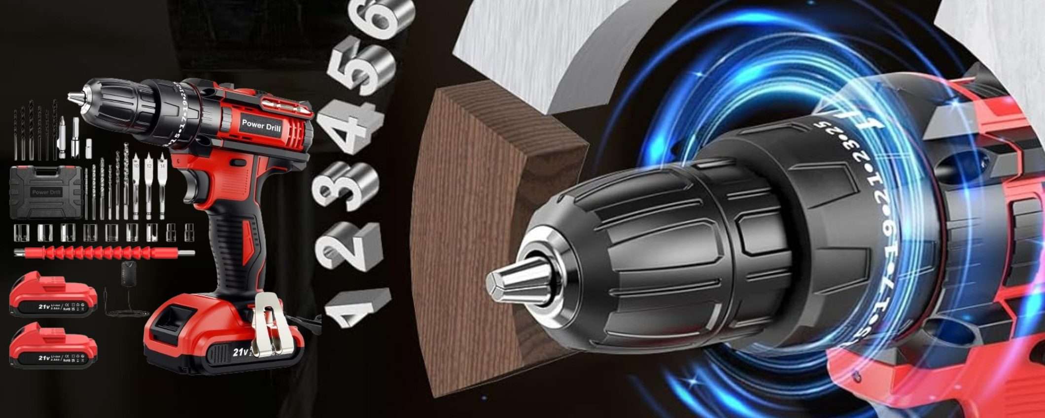 Amazon SBANCA tutto: trapano avvitatore con PERCUSSIONE e 30 accessori a 48€ Amazon SBANCA tutto: trapano avvitatore con PERCUSSIONE e 30 accessori a 48€