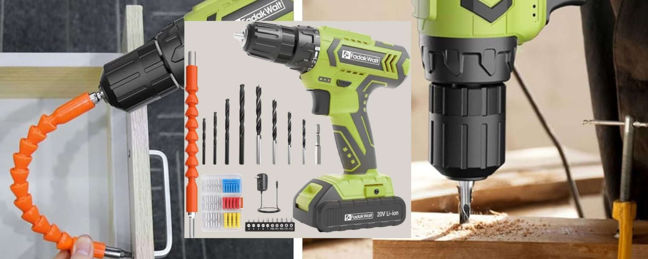 Altro che Leroy Merlin: trapano avvitatore ACCESSORIATO a 39,99€ su Amazon Altro che Leroy Merlin: trapano avvitatore ACCESSORIATO a 39,99€ su Amazon