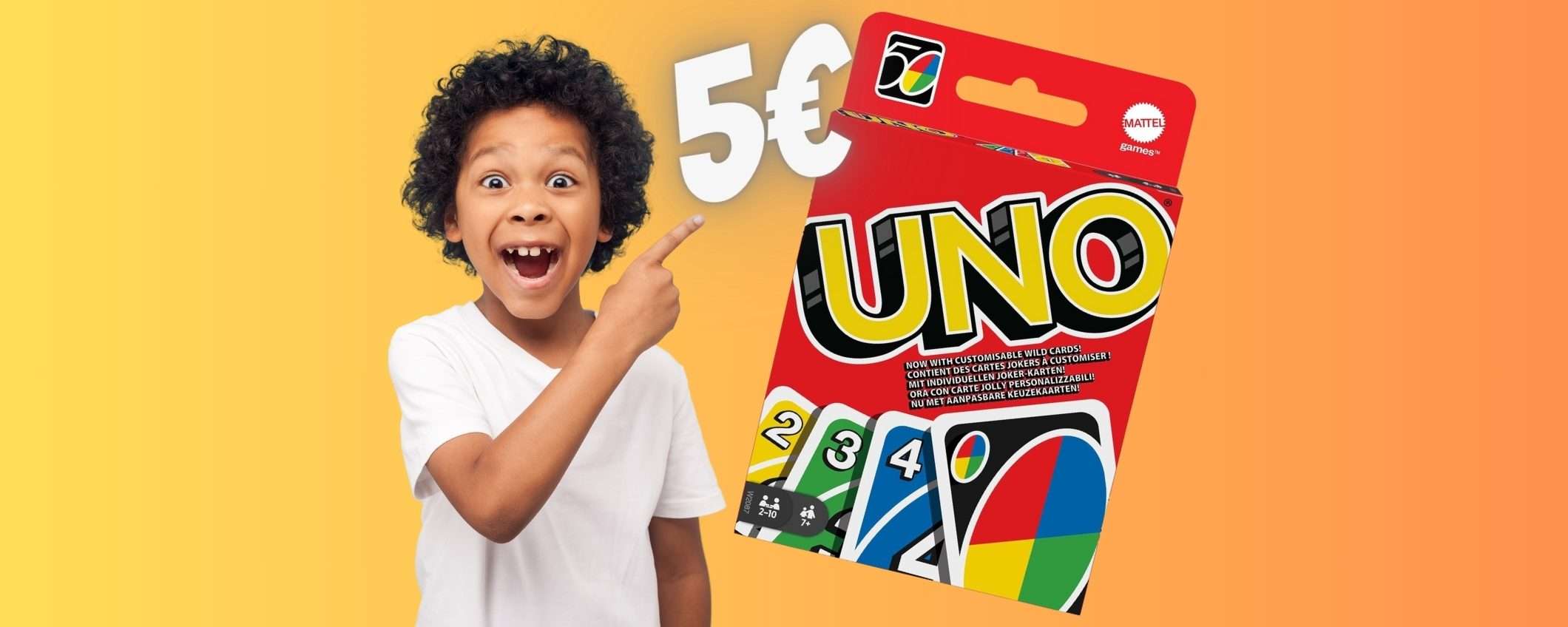 UNO: l'EPICO gioco di carte per grandi e piccoli a soli 5€ su Amazon UNO: l'EPICO gioco di carte per grandi e piccoli a soli 5€ su Amazon