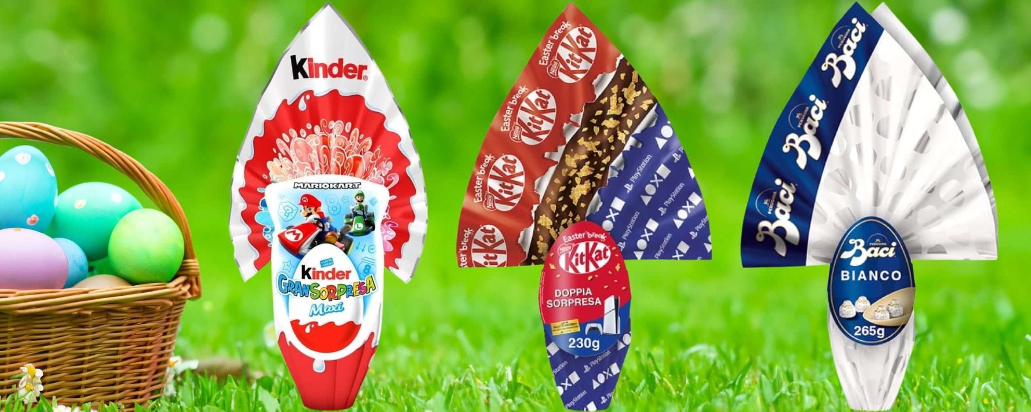 Uova di pasqua GRANDI MARCHE da 9,99€ a 15,99€ su Amazon: promo RISPARMIO