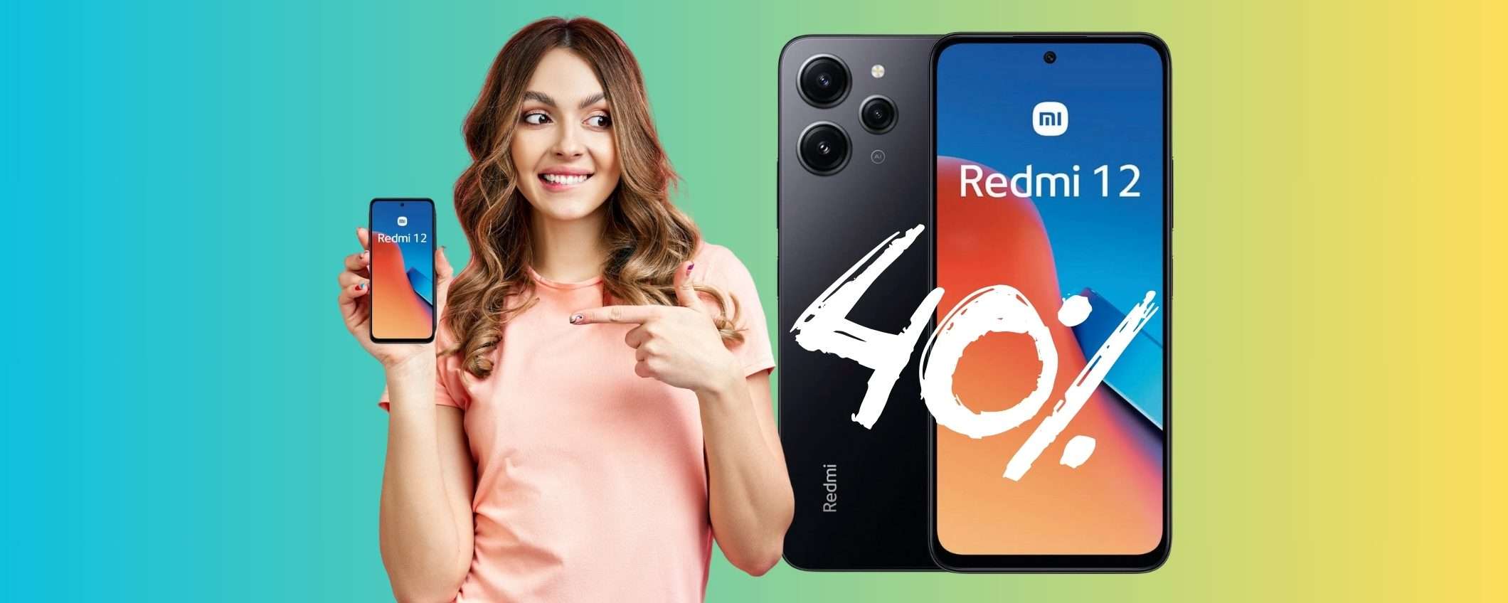 Xiaomi Redmi 12 con lo SCONTO del 40% su Amazon è tuo a soli 129€ Xiaomi Redmi 12 con lo SCONTO del 40% su Amazon è tuo a soli 129€