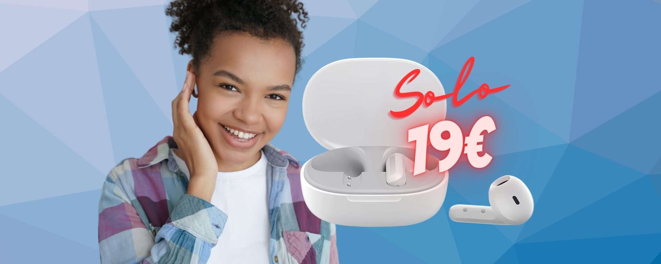 Xiaomi Redmi Buds 4 Lite: auricolari SPECIALI tuoi a soli 19€ Xiaomi Redmi Buds 4 Lite: auricolari SPECIALI tuoi a soli 19€