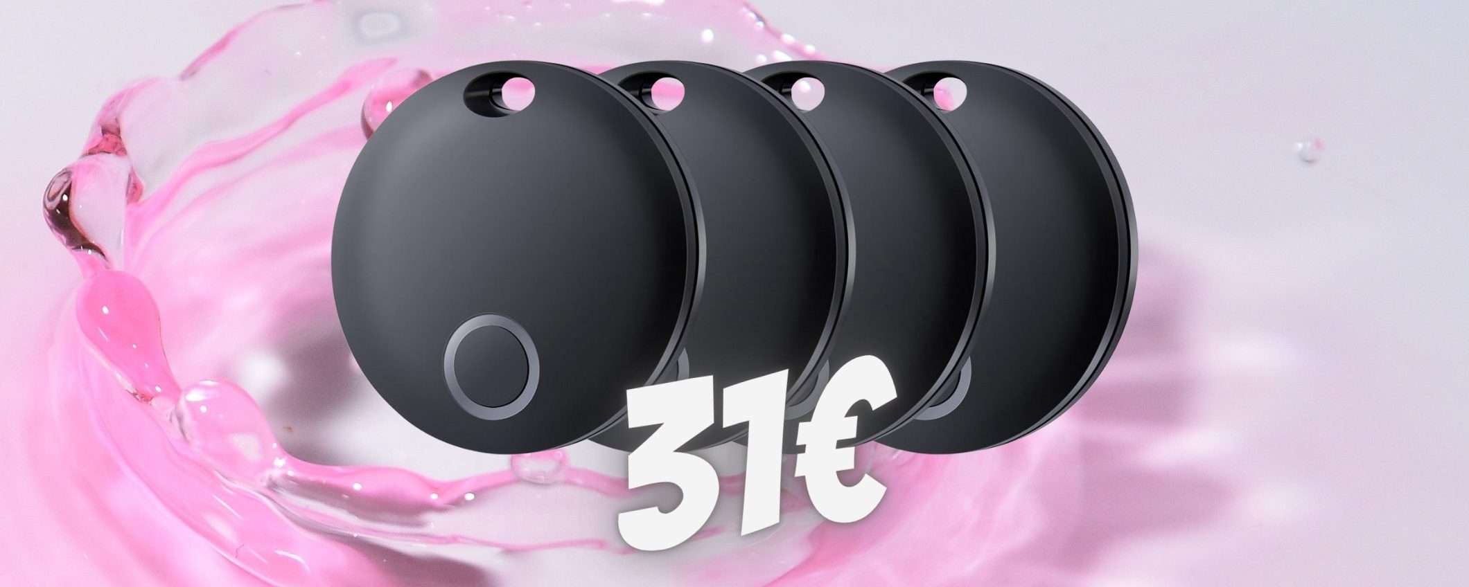 4 Air tracker tag per ritrovare subito gli oggetti a PREZZO MINI (31€) 4 Air tracker tag per ritrovare subito gli oggetti a PREZZO MINI (31€)