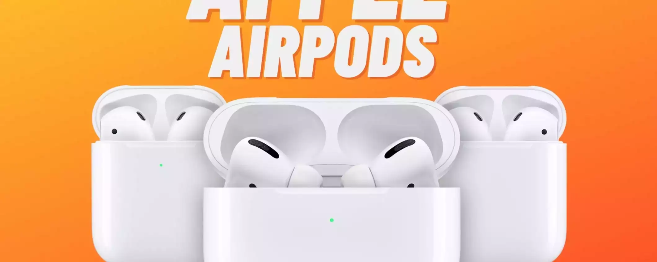 AirPods di seconda generazione: costano soltanto 105€ su Amazon