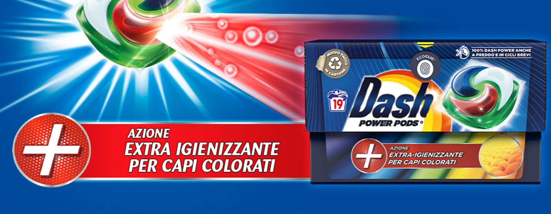 Pastiglie per lavatrice Dash Pods per capi colorati: 46 a soli 17€ su Amazon! Pastiglie per lavatrice Dash Pods per capi colorati: 46 a soli 17€ su Amazon!