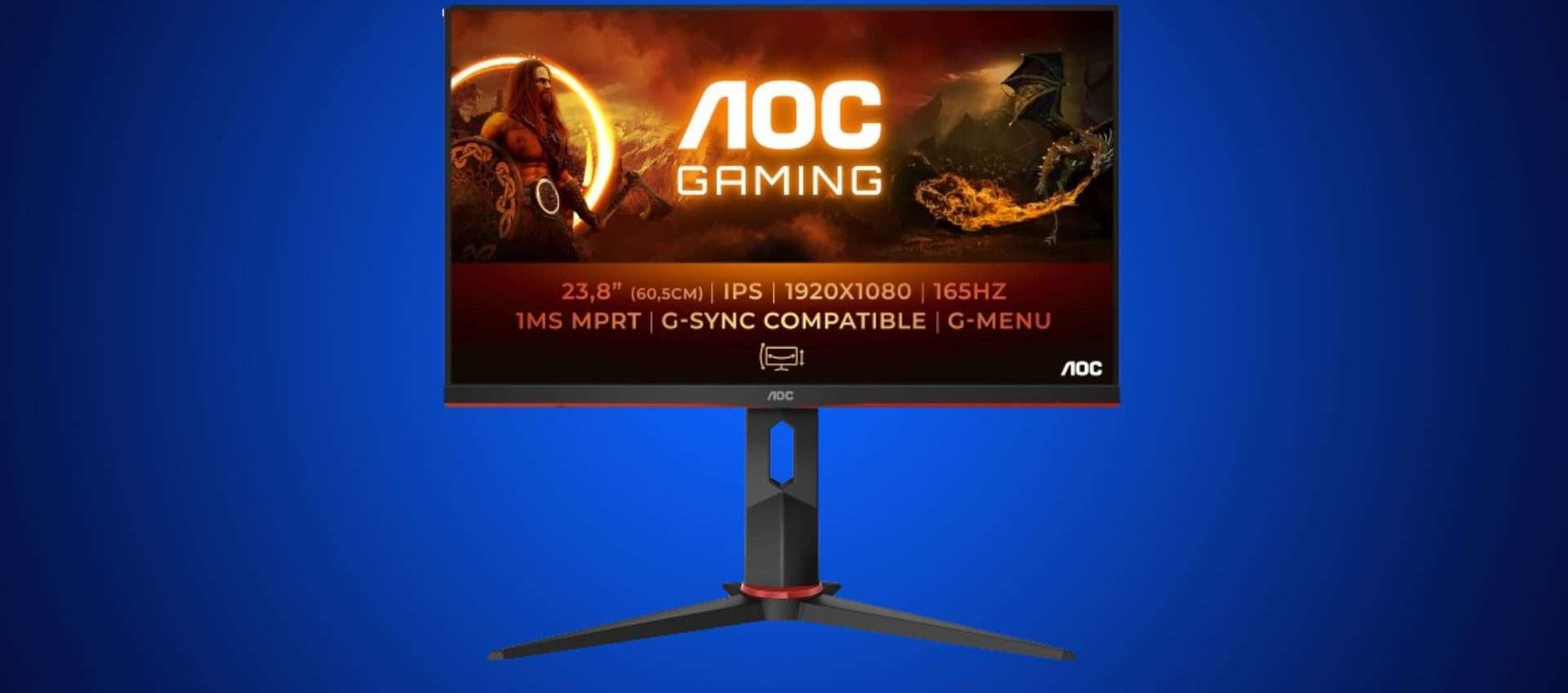Meno di 140€ per questo ottimo monitor da gaming dell'AOC: 165Hz e G-Sync Meno di 140€ per questo ottimo monitor da gaming dell'AOC: 165Hz e G-Sync