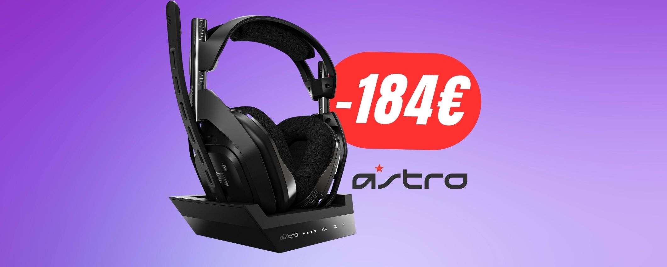 SCONTO di -184€ per le amatissime CUFFIE senza fili ASTRO! SCONTO di -184€ per le amatissime CUFFIE senza fili ASTRO!