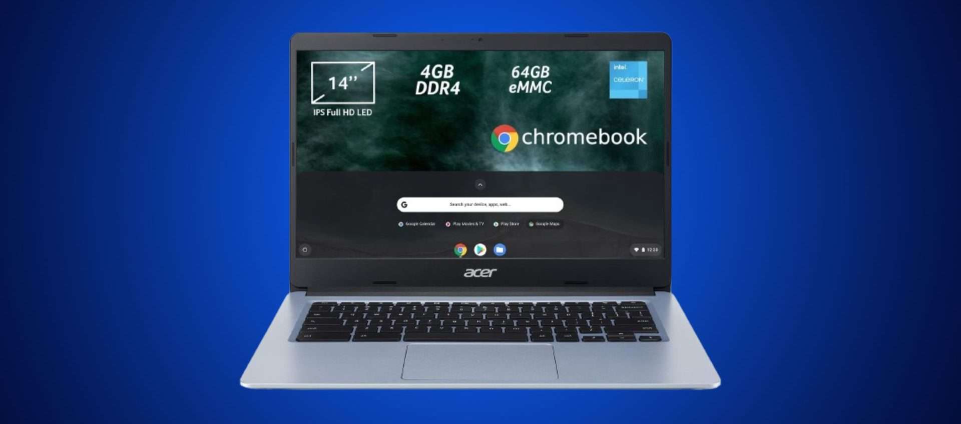 Solo199€ per l'Acer Chromebook 314: offerta bomba, ma c'è poco tempo