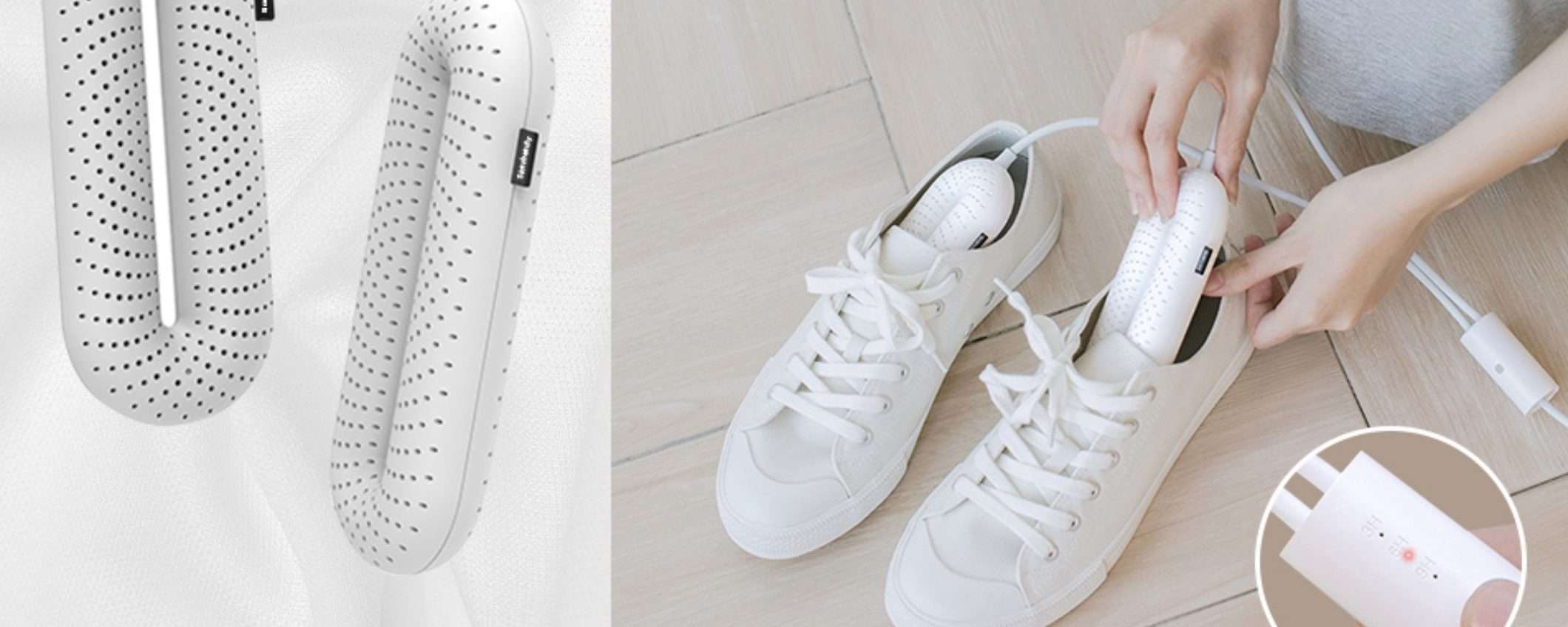 Scarpe ASCIUTTE e IGIENIZZATE con questo asciugascarpe in doppio sconto Scarpe ASCIUTTE e IGIENIZZATE con questo asciugascarpe in doppio sconto