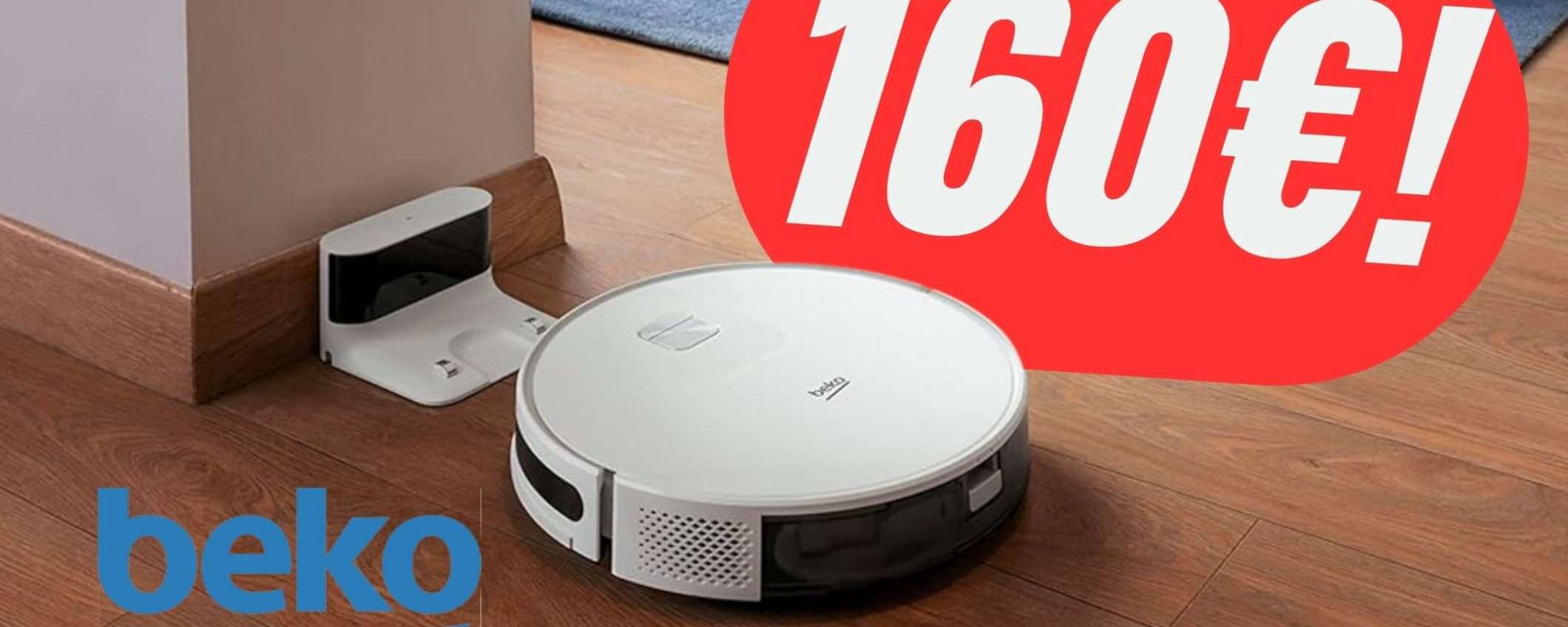 Il ROBOT ASPIRAPOLVERE di Beko è al prezzo più basso di sempre! Il ROBOT ASPIRAPOLVERE di Beko è al prezzo più basso di sempre!