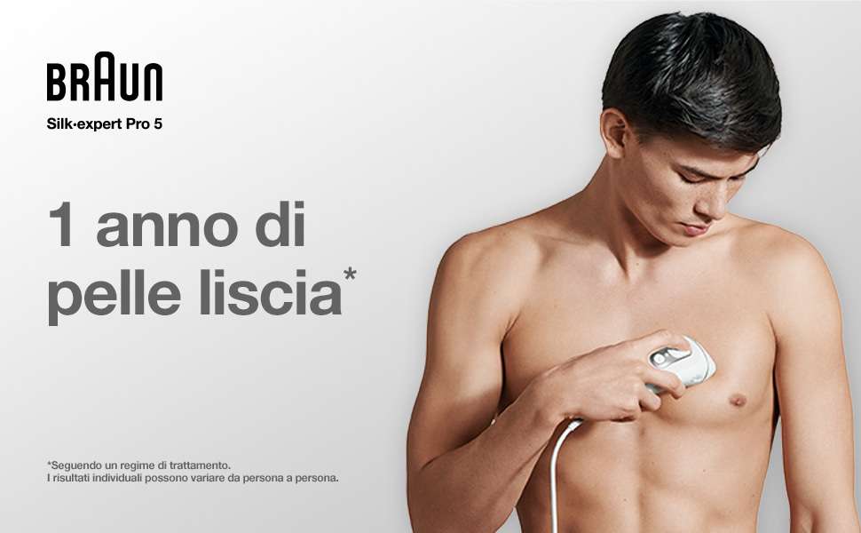 Epilatore laser da uomo della Braun: in offerta a prezzo da outlet su Amazon Epilatore laser da uomo della Braun: in offerta a prezzo da outlet su Amazon