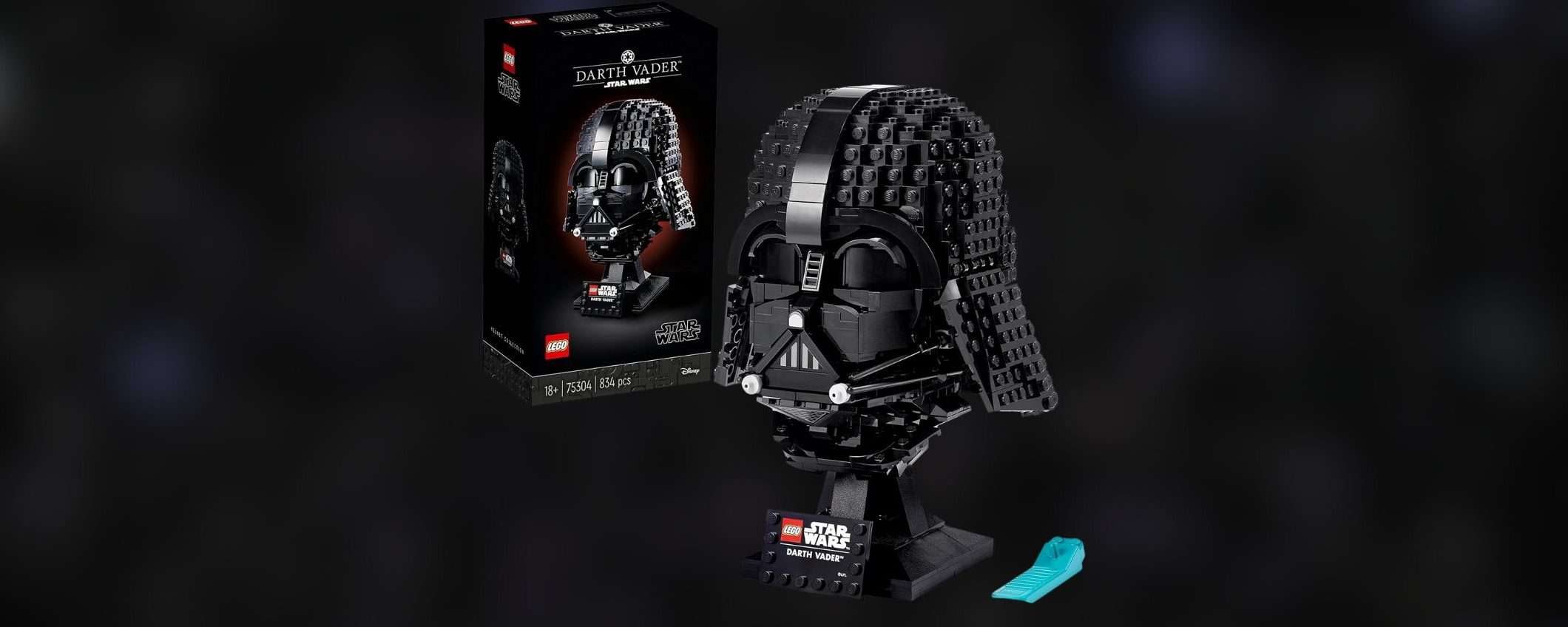 Il casco di Darth Vader LEGO è di nuovo IN OFFERTA su Amazon (-16%)