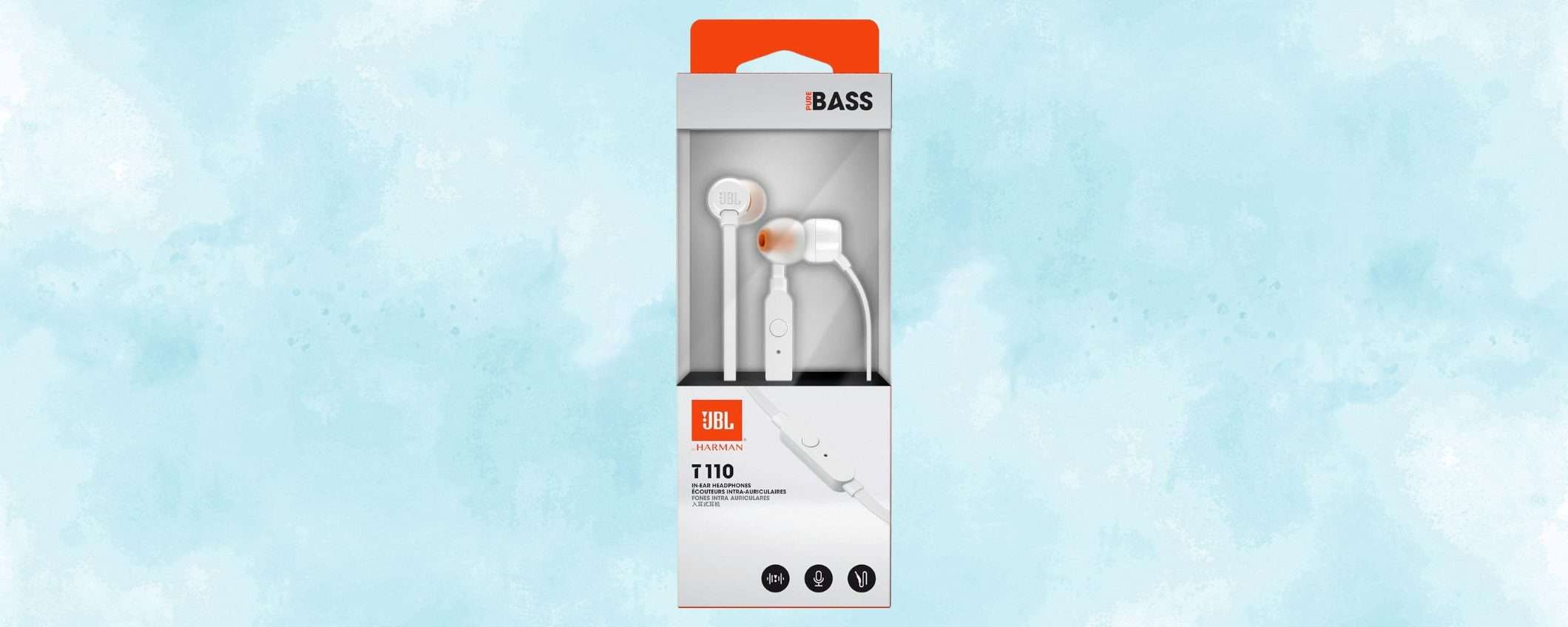 Cuffie JBL con cavo ANTIGROVIGLIO: solo 6,99€ su Amazon (-30%) Cuffie JBL con cavo ANTIGROVIGLIO: solo 6,99€ su Amazon (-30%)