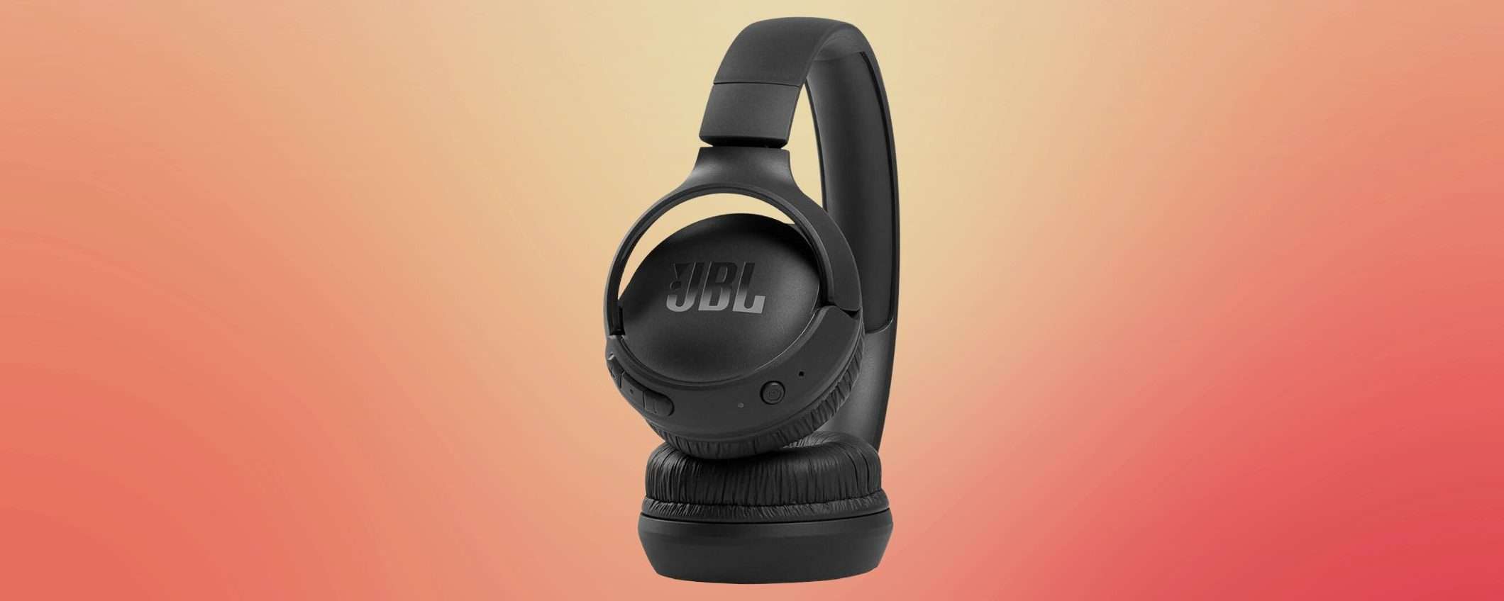 Cuffie wireless JBL a 25,99€: MAXI SCONTO del 48% su Amazon
