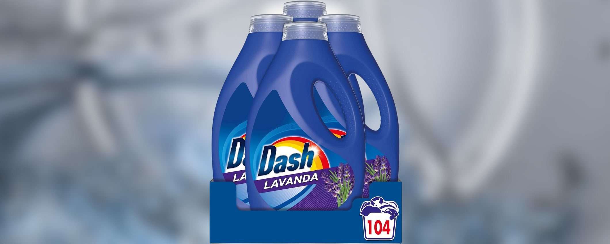 Detersivo liquido Dash Lavatrice alla lavanda: il prezzo SCORTA che conviene (-25%) Detersivo liquido Dash Lavatrice alla lavanda: il prezzo SCORTA che conviene (-25%)