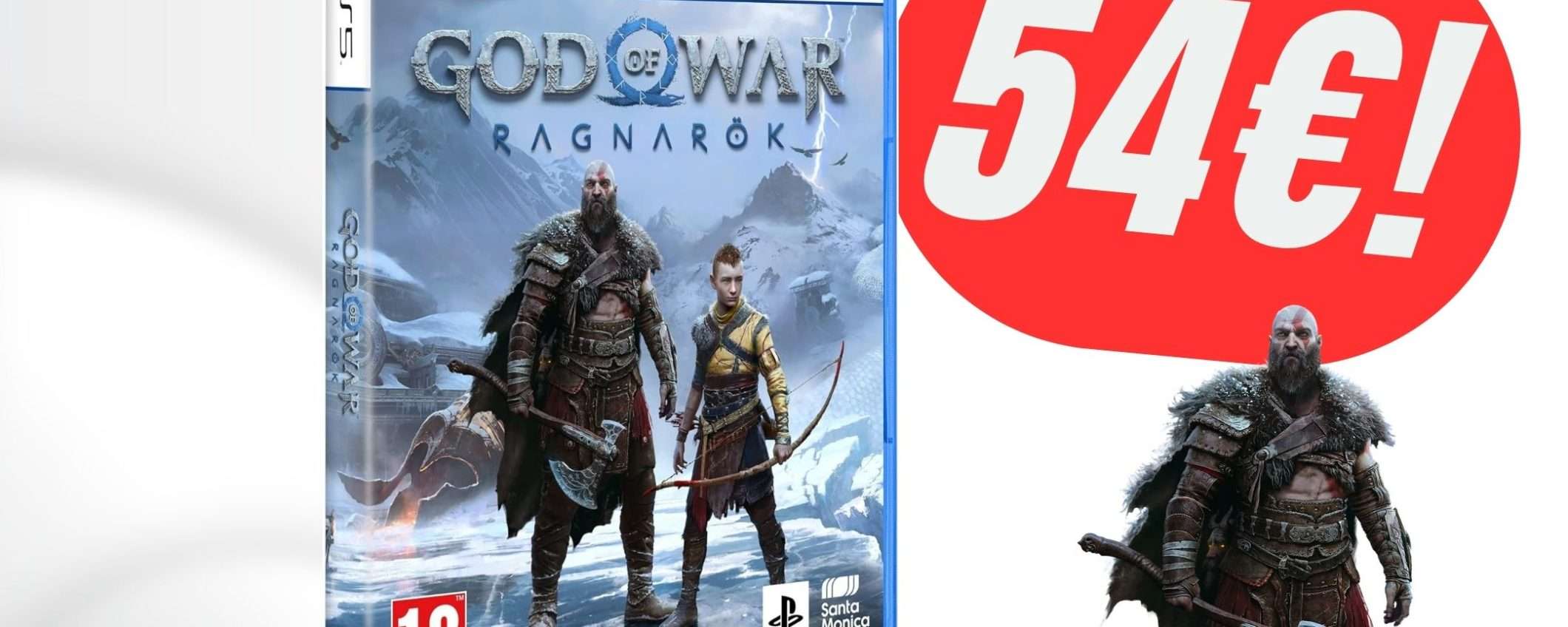 God of War: Ragnarok per PS5 a soli 54,95€ è da prendere SUBITO!