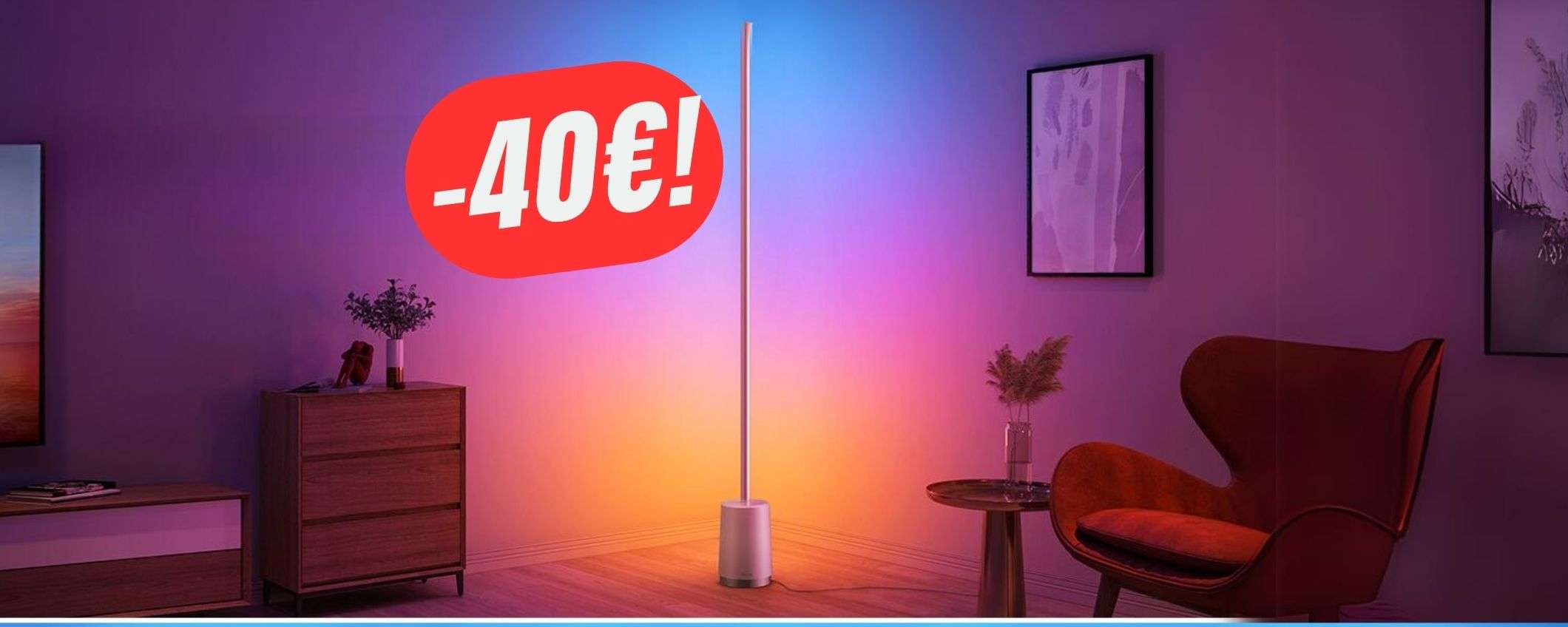 COUPON da 40€ per la LAMPADA RGB che cambierà il tuo salotto!