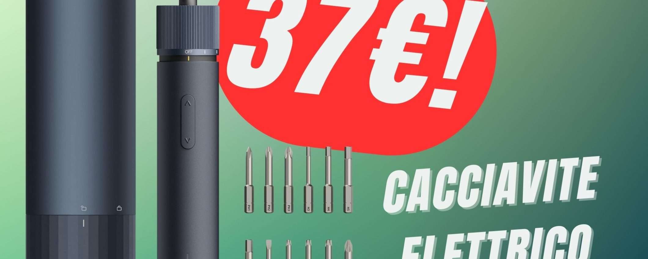 Cacciavite elettrico Xiaomi HOTO (a 37€!) è il regalo per amanti fai-da-te