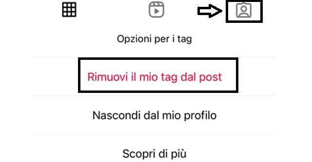 Come evitare di essere taggati nello spam di Instagram