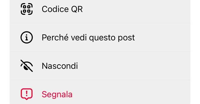 Come segnalare un profilo su Instagram