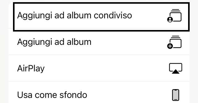 Come creare un album condiviso su iPhone